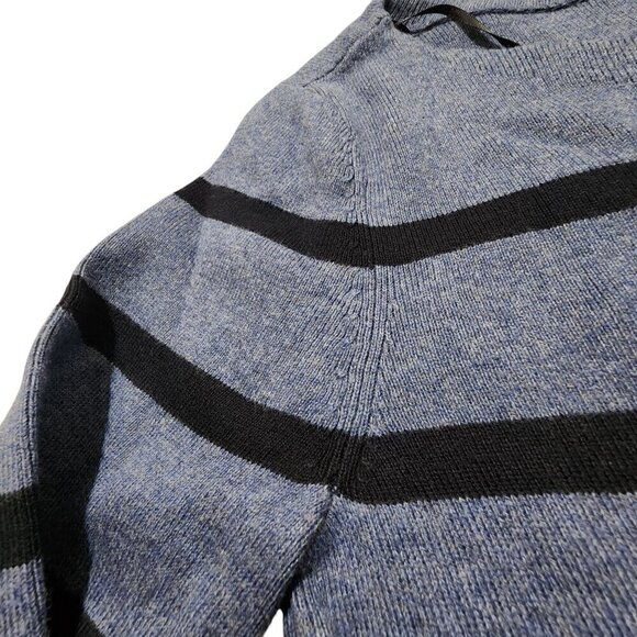 Tommy Hilfiger Womens Sweater Casual Striped 100% Cotton Blue Sz S - Picture 10 of 15